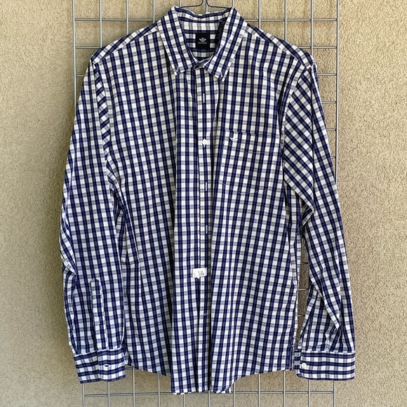 Men's DOCKERS Comfort Stretch No-Wrinkle Shirt - Picture 2 of 5